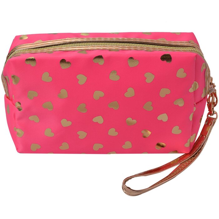 Juleeze JZTB0026F Borsa da toilette rosa 18x10 cm