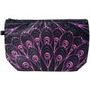 Juleeze JZTB0046 Borsa da toilette nera, viola 22x13x18 cm