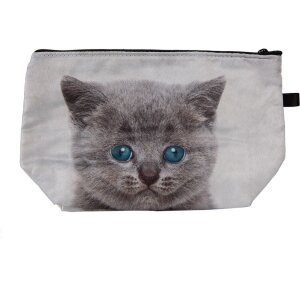 Juleeze JZTB0048 Borsa da toilette grigia 22x13x18 cm