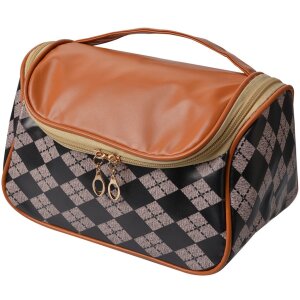 Juleeze JZTB0055 Borsa da toilette da donna nera, beige...