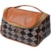 Juleeze JZTB0055 Borsa da toilette da donna nera, beige 22x13x14 cm