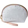 Juleeze JZTB0063W Borsa da toilette da donna bianca 22x8x14 cm
