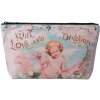 Juleeze JZTT0002-01 Borsa da toilette con angelo 26x6x16 cm