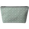 Juleeze JZTT0005-01 Borsa da toilette verde, bianca 26x6x16 cm