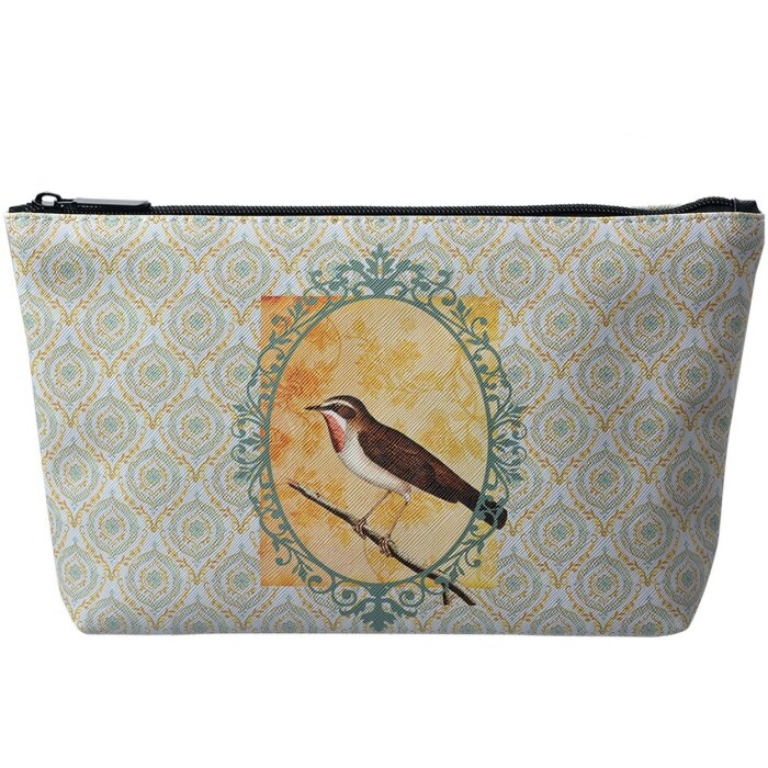 Juleeze JZTT0006-01 Borsa da toilette verde, giallo 26x6x16 cm