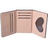Juleeze JZWA0167Z Portafoglio nero 10x8 cm
