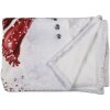 Clayre & Eef KT060.141 Plaid Bianco, Rosso 130x170 cm