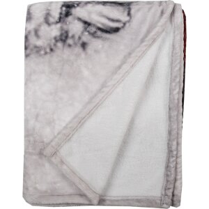 Clayre & Eef KT060.142 Plaid con Babbo Natale 130x170 cm