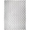 Clayre & Eef LBS60 Plaid Bianco Nero 130x170 cm