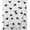 Clayre & Eef LBS60 Plaid Bianco Nero 130x170 cm