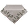 Clayre & Eef NPT05 Tovaglia di Natale Beige Verde 150x250 cm