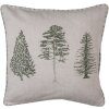 Clayre & Eef NPT21 Copricuscino Beige Verde 40x40 cm
