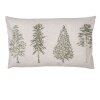 Clayre & Eef NPT36-2 Copricuscino Motivo albero 30x50 cm Verde naturale Beige