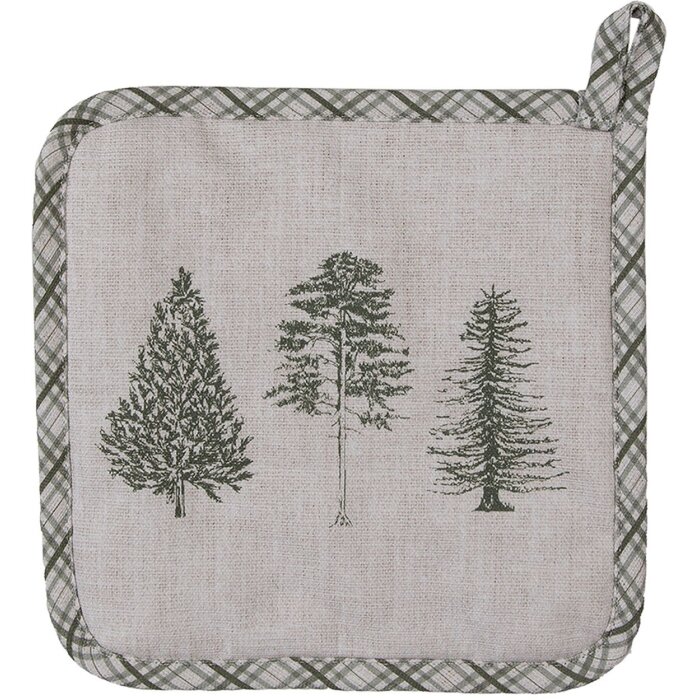 Clayre & Eef NPT45 Presina Beige 20x20 cm