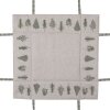 Clayre & Eef NPT47 Cestino per pane Beige 35x35x8 cm