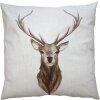 Clayre & Eef NWV21 Copricuscino Beige con Cervo 45x45 cm