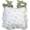 Clayre & Eef OLF25 Cuscino Coprisedile Beige Verde 40x40 cm
