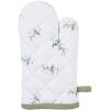 Clayre & Eef OLF44K Guanto da forno Bambino Beige Verde 12x21 cm
