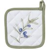 Clayre & Eef OLF45K Portapentole Bambino Beige Verde 16x16 cm