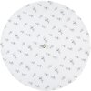 Clayre & Eef OLF48 Asciugamano da tè Beige Verde Ø 80 cm