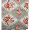 Clayre & Eef Q196.059 Copriletto Grigio Rosa 140x220 cm