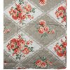 Clayre & Eef Q196.061 Copriletto Grigio Rosa 240x260 cm