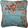 Clayre & Eef Q197.030 Copricuscino motivo floreale blu 50x50 cm