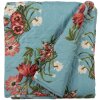 Clayre & Eef Q197.061 Copriletto Blu Rosa 240x260 cm Stile country