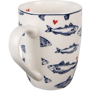 Tazza Clayre & Eef SSFMU Bianco Blu 350 ml