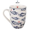 Tazza Clayre & Eef SSFMU Bianco Blu 350 ml