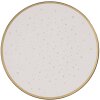 Clayre & Eef STS85-2 Piattino decorazione oro bianco Ø 33x1 cm
