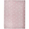 Clayre & Eef SWC60-2 Plaid Rosa Bianco 130x170 cm