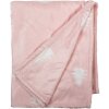 Clayre & Eef SWC60-2 Plaid Rosa Bianco 130x170 cm