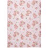 Clayre & Eef SWR42-1 Asciugamano da tè rosa 50x70 cm