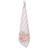 Clayre & Eef SWR42-2 Asciugamano da tè rosa 50x70 cm