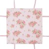 Clayre & Eef SWR47 Cestino per il pane rosa 35x35x8 cm