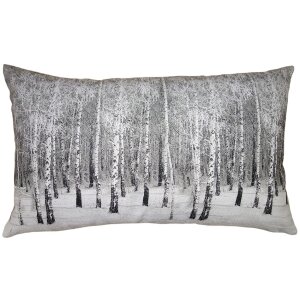 Clayre & Eef TIS36 Copricuscino grigio 30x50 cm