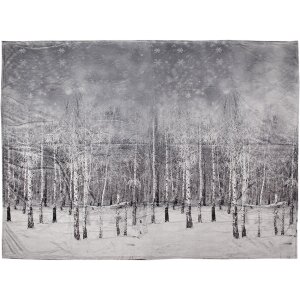 Clayre & Eef TIS60 Plaid Grigio 130x170 cm
