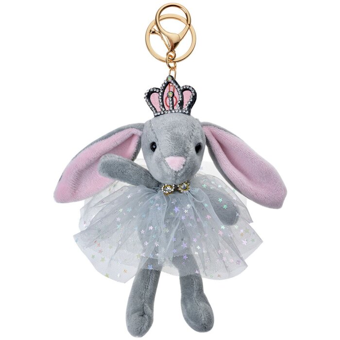 Clayre & Eef TW0578 Portachiavi Mouse Grigio
