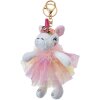 Clayre & Eef TW0580 Portachiavi Unicorno Bianco