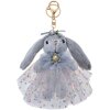 Clayre & Eef TW0585 Portachiavi Coniglio Grigio