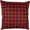 Clayre & Eef TX21 Copricuscino rosso marrone 45x45 cm