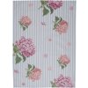 Clayre & Eef VTG42-1 Asciugamano da tè rosa 50x70 cm