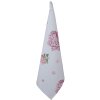 Clayre & Eef VTG42-2 Asciugamano da tè rosa 50x70 cm