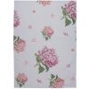 Clayre & Eef VTG42-2 Asciugamano da tè rosa 50x70 cm
