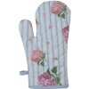 Clayre & Eef VTG44 Guanto da forno rosa 18x30 cm in cotone stile country