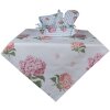 Clayre & Eef VTG44 Guanto da forno rosa 18x30 cm in cotone stile country