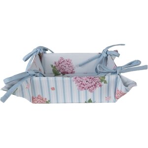 Clayre & Eef VTG47 Cestino per il pane rosa 35x35x8...