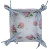 Clayre & Eef VTG47 Cestino per il pane rosa 35x35x8 cm Cotone stile country