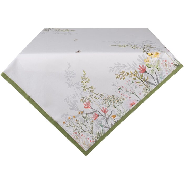 Clayre & Eef WFF01 Tovaglia quadrata multicolore 100x100 cm